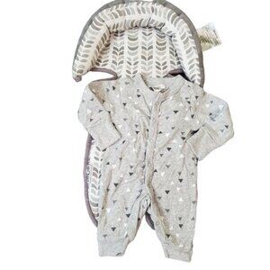 Bundle of Head support and Modern Moments Overall Newborn Organic Cotton